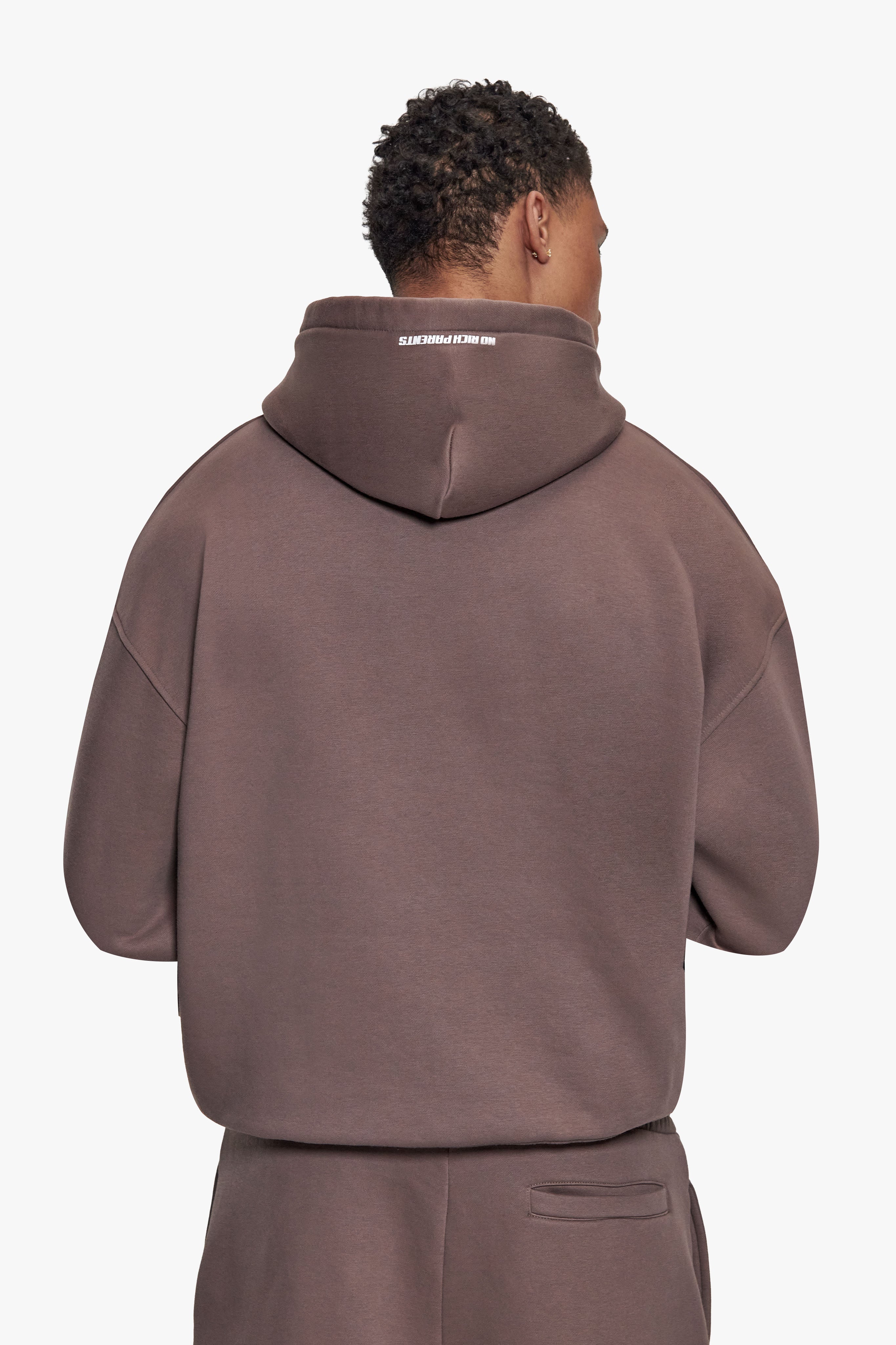 BASIC HOODIE LIGHT BROWN