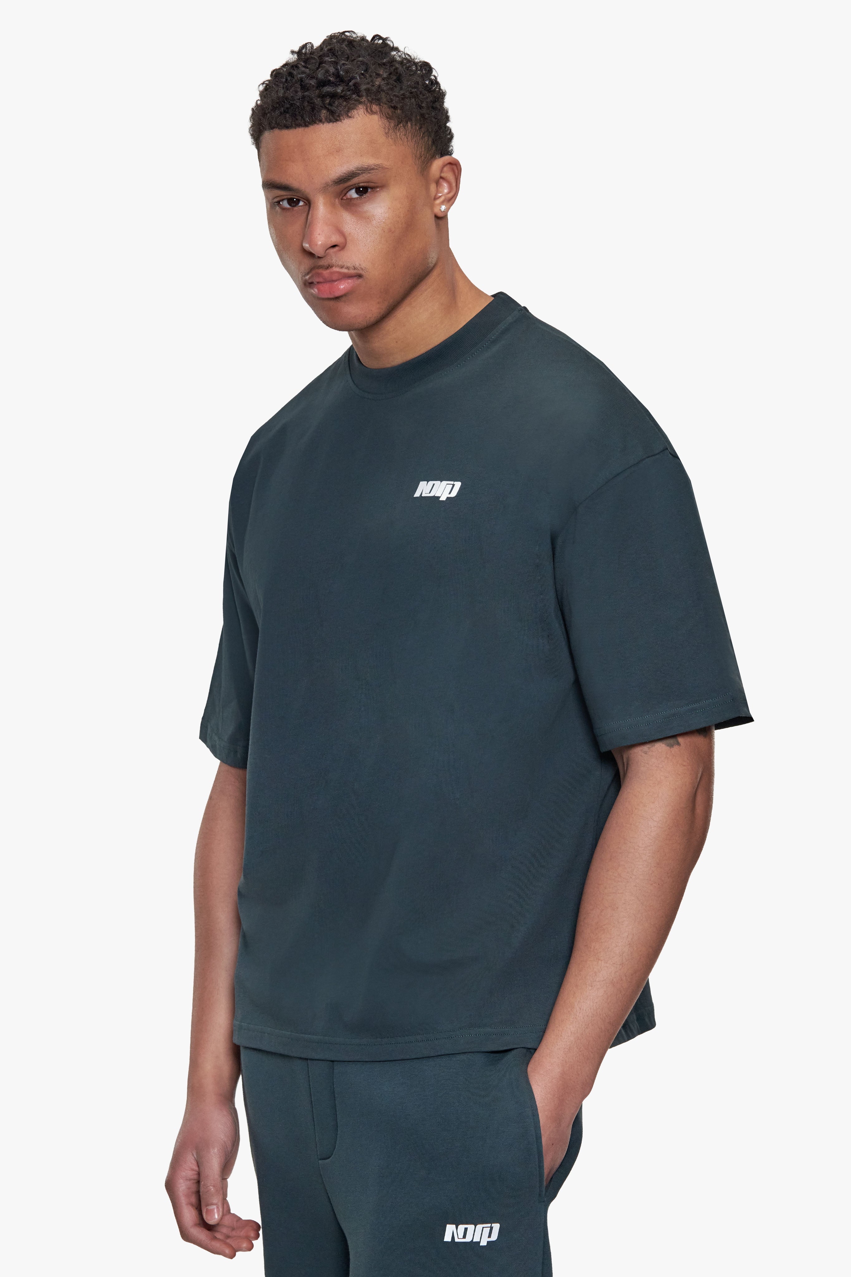 BASIC T-SHIRT MOSS GREEN
