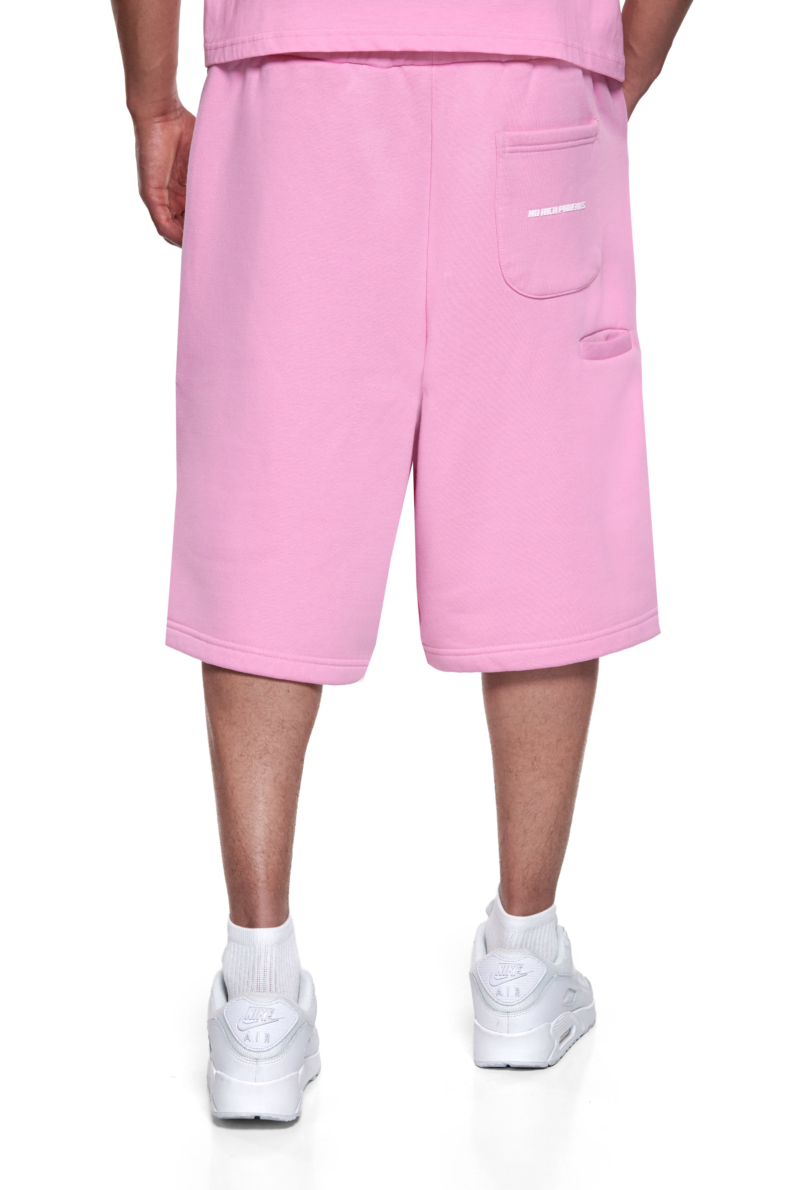 BASIC SWEAT SHORTS PINK