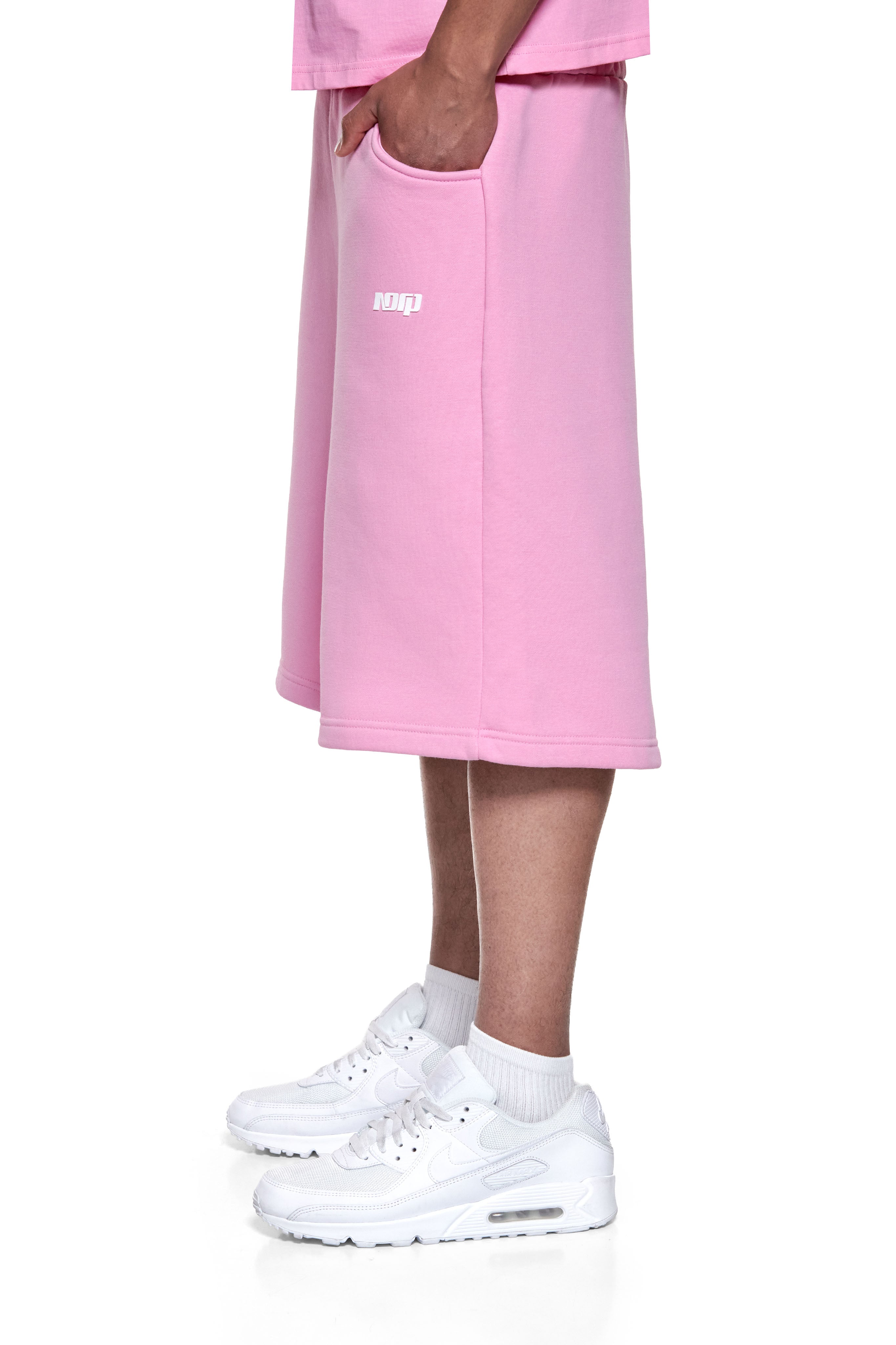 BASIC SWEAT SHORTS PINK