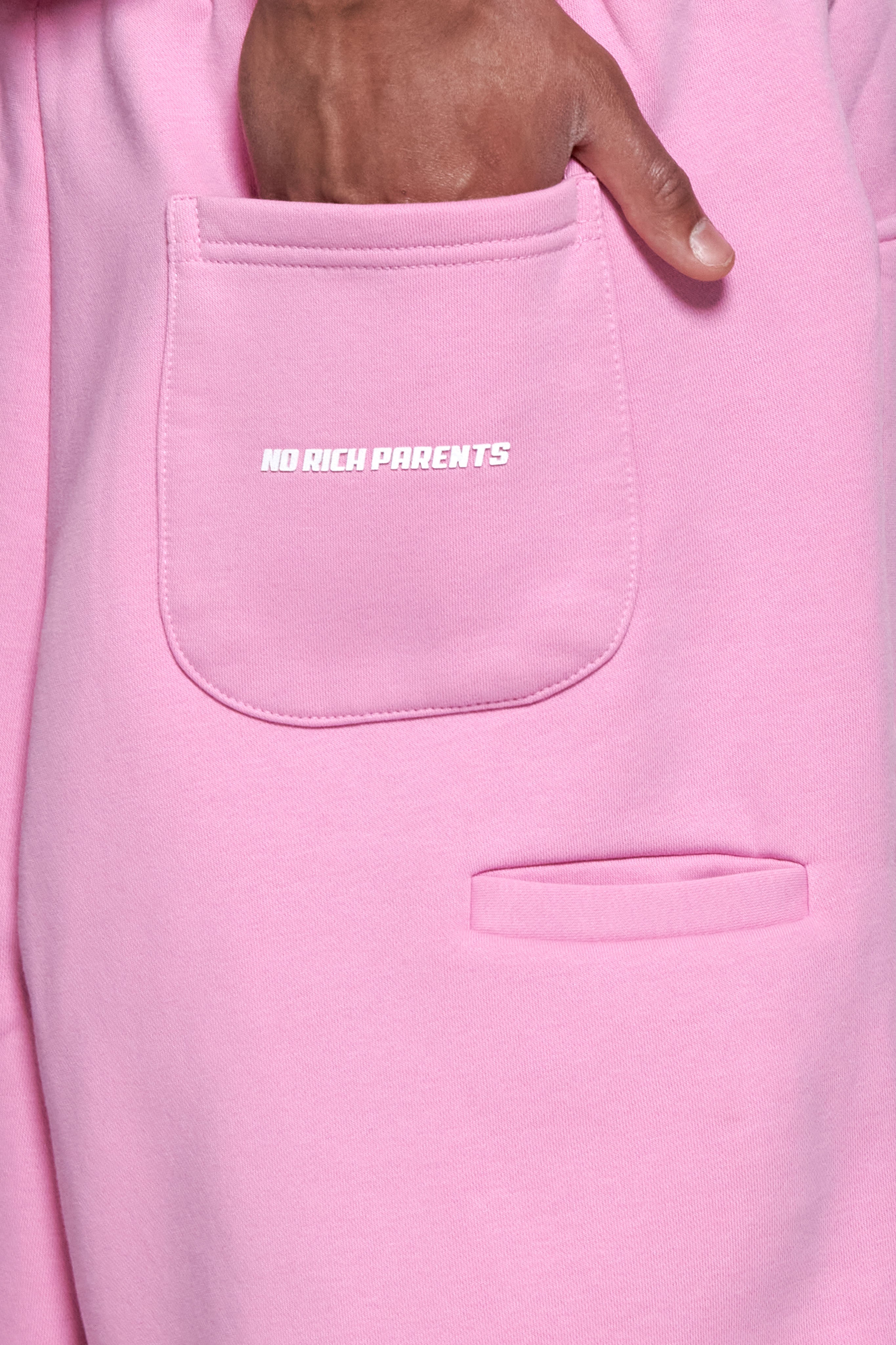 BASIC SWEAT SHORTS PINK