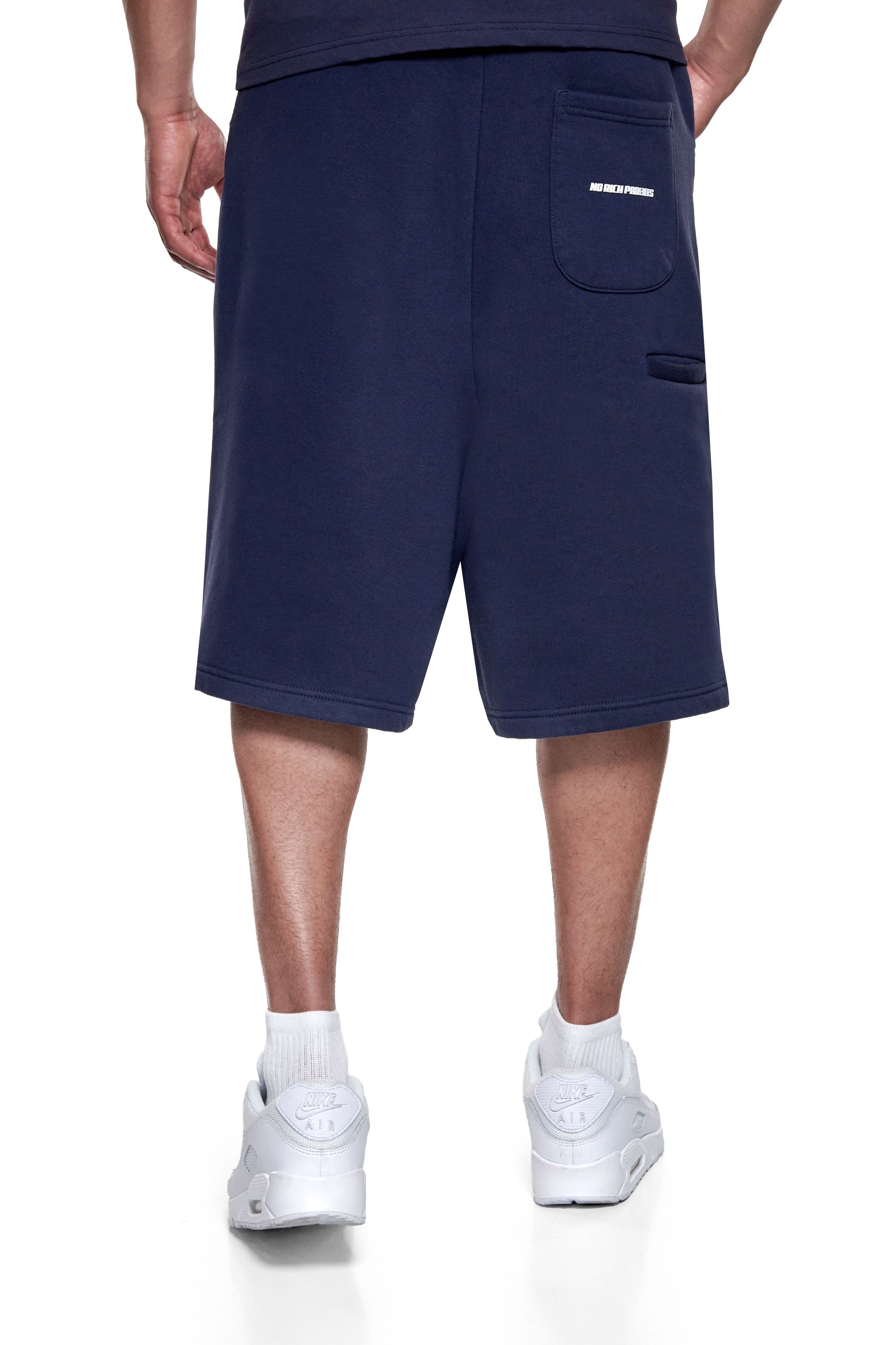 BASIC SWEAT SHORTS SPACE BLUE