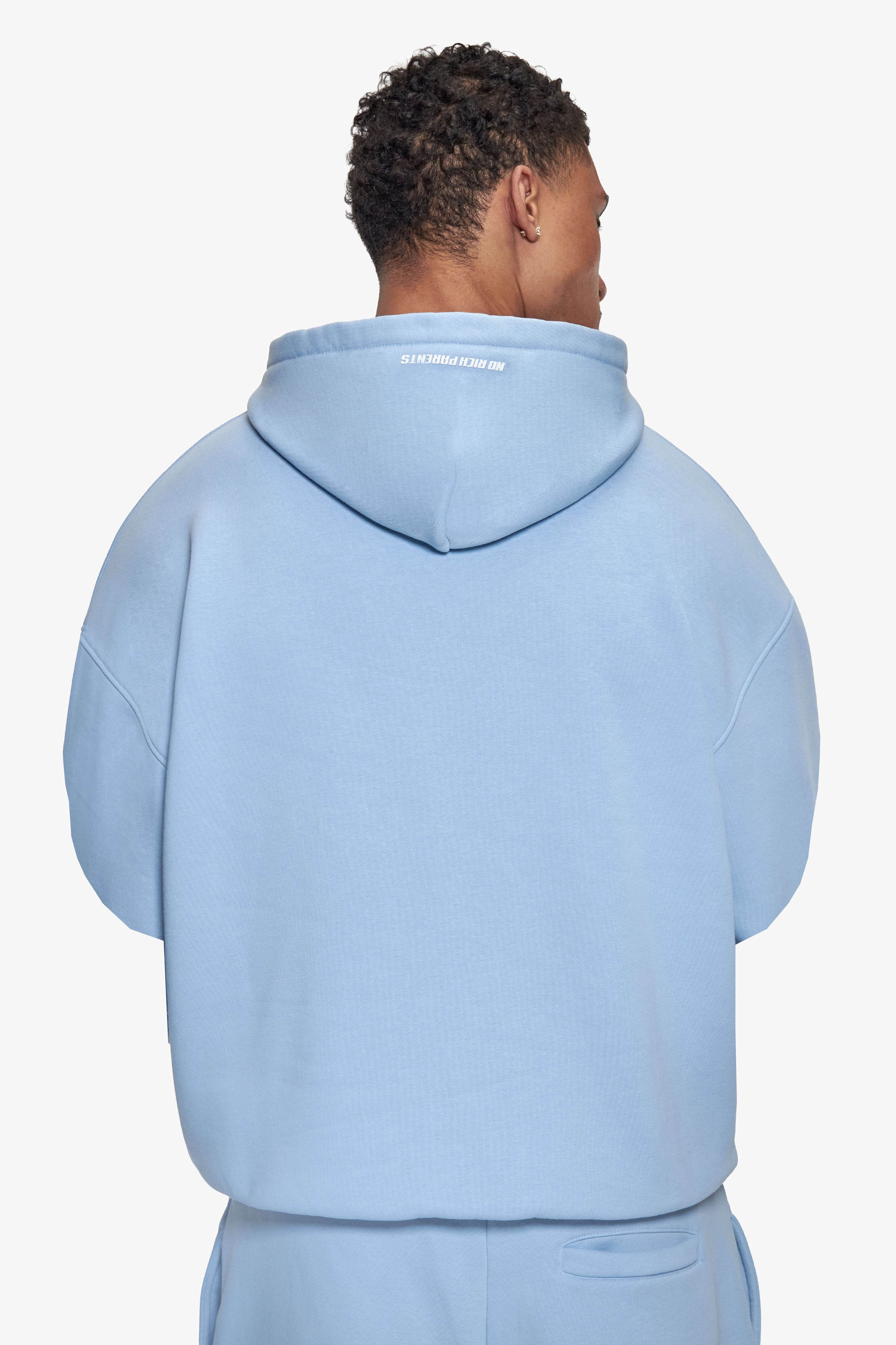 BASIC HOODIE BABY BLUE