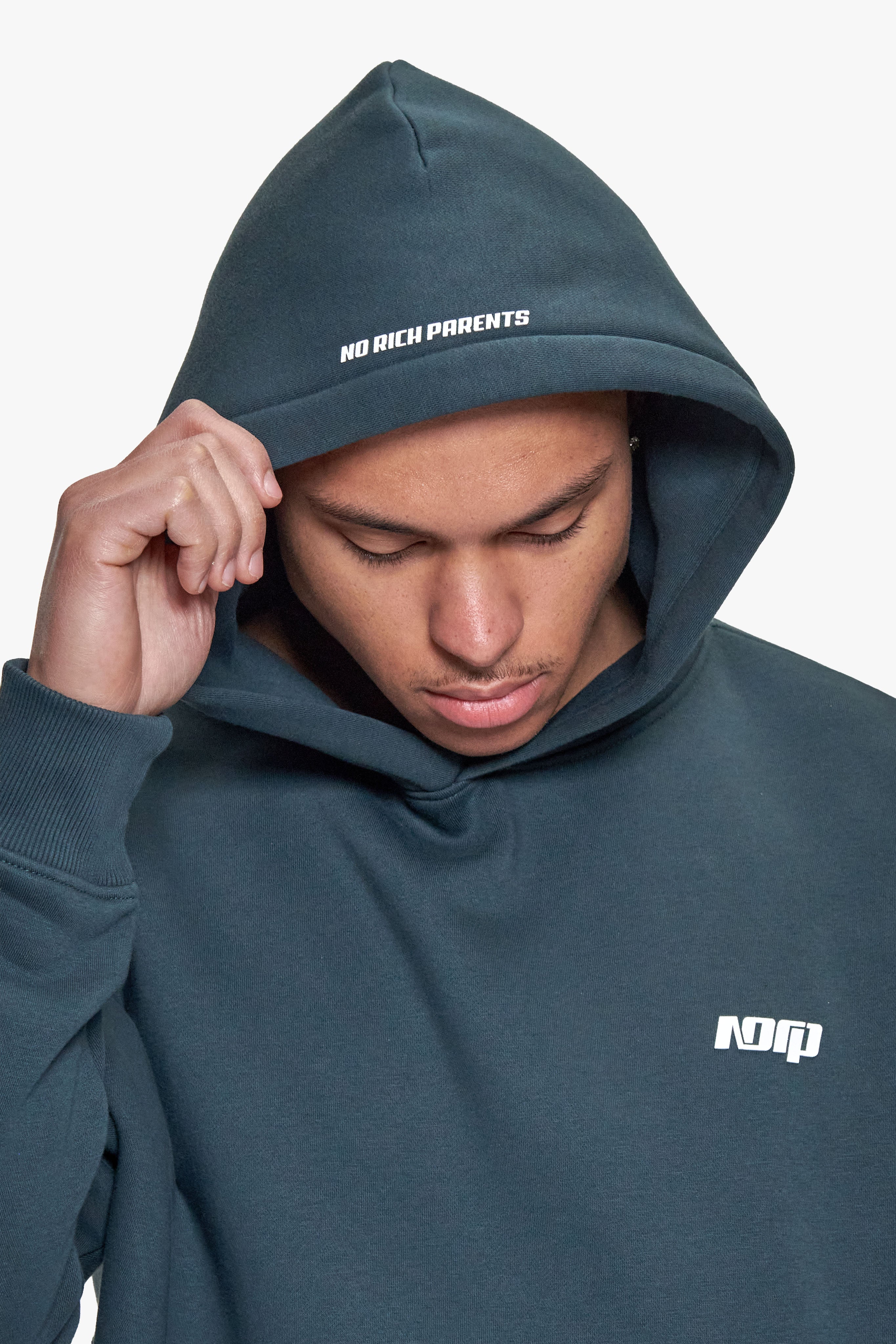 BASIC HOODIE MOSS GREEN