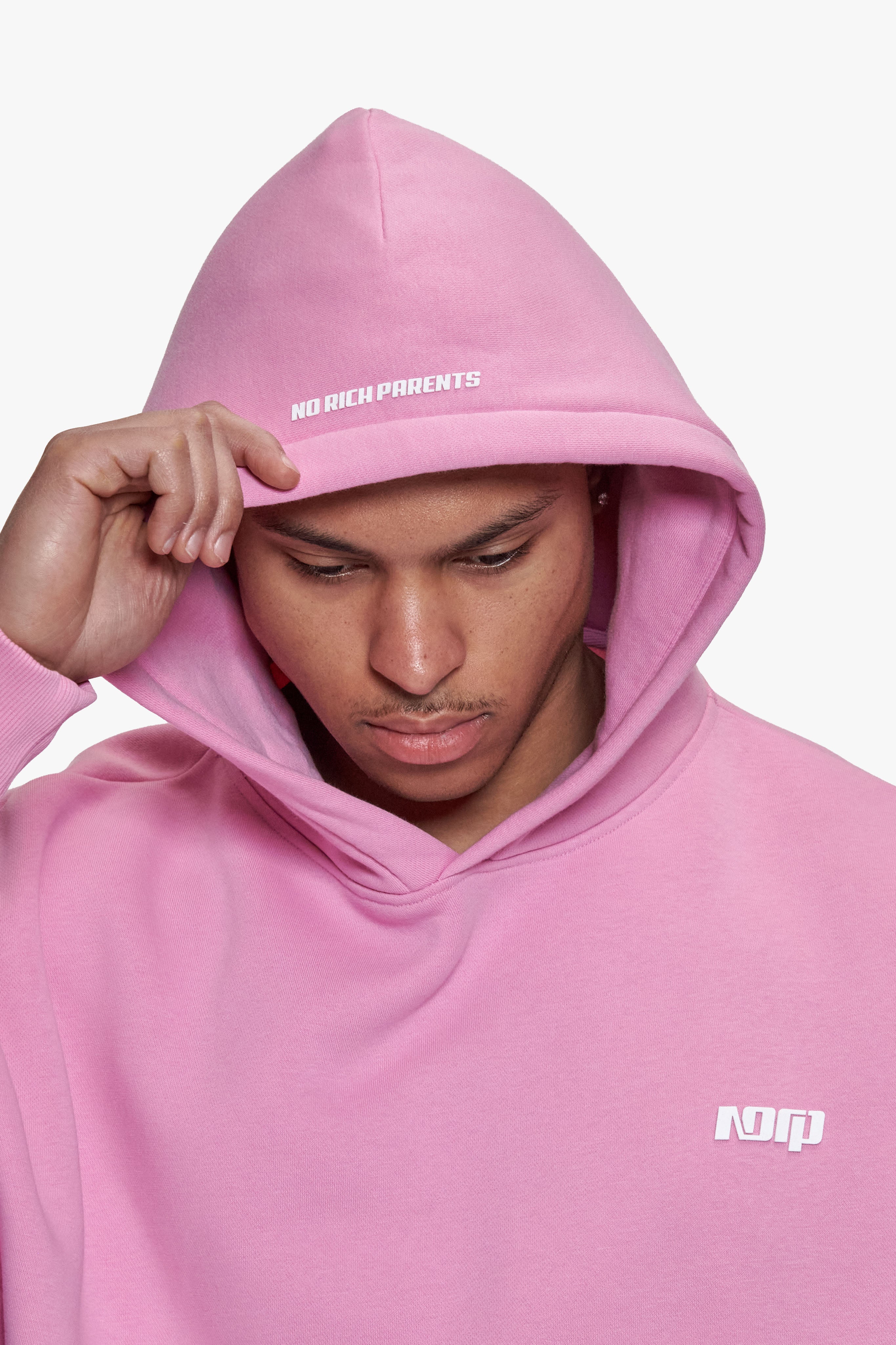 BASIC HOODIE PINK