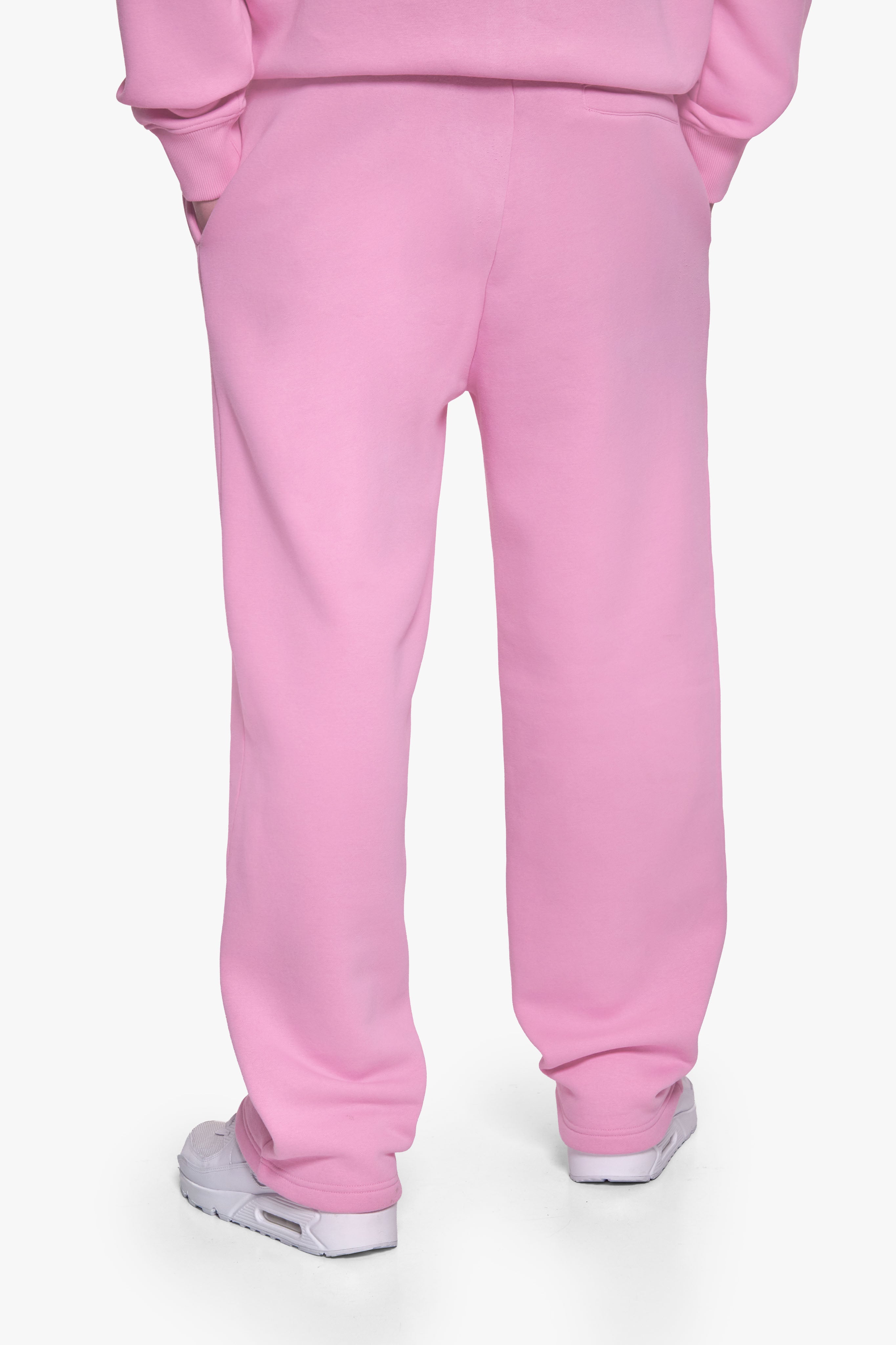 BASIC OPEN LEG JOGGER PINK