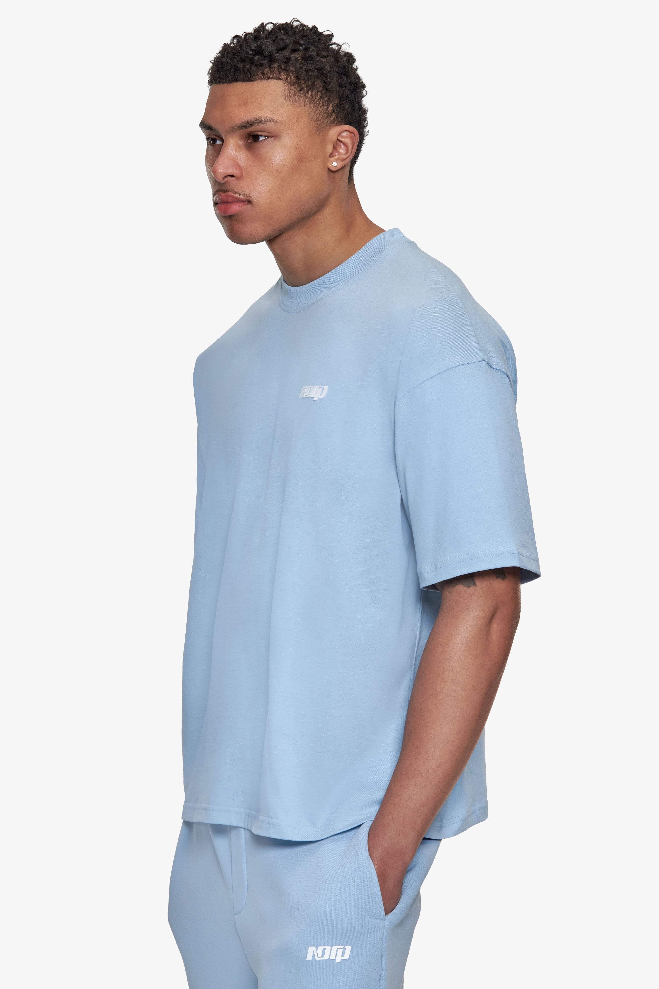 BASIC T-SHIRT BABY BLUE