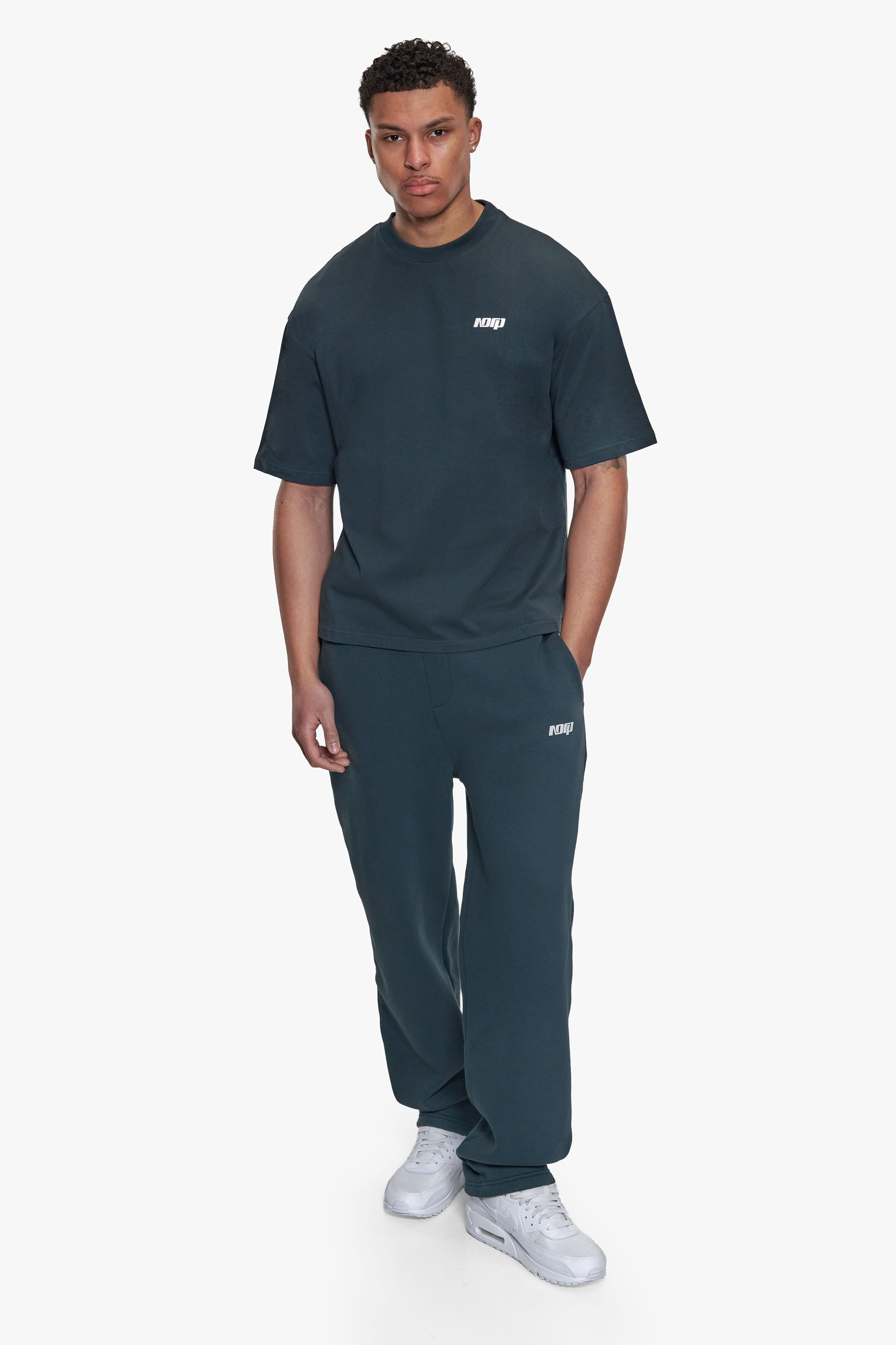 BASIC T-SHIRT  MOSS GREEN