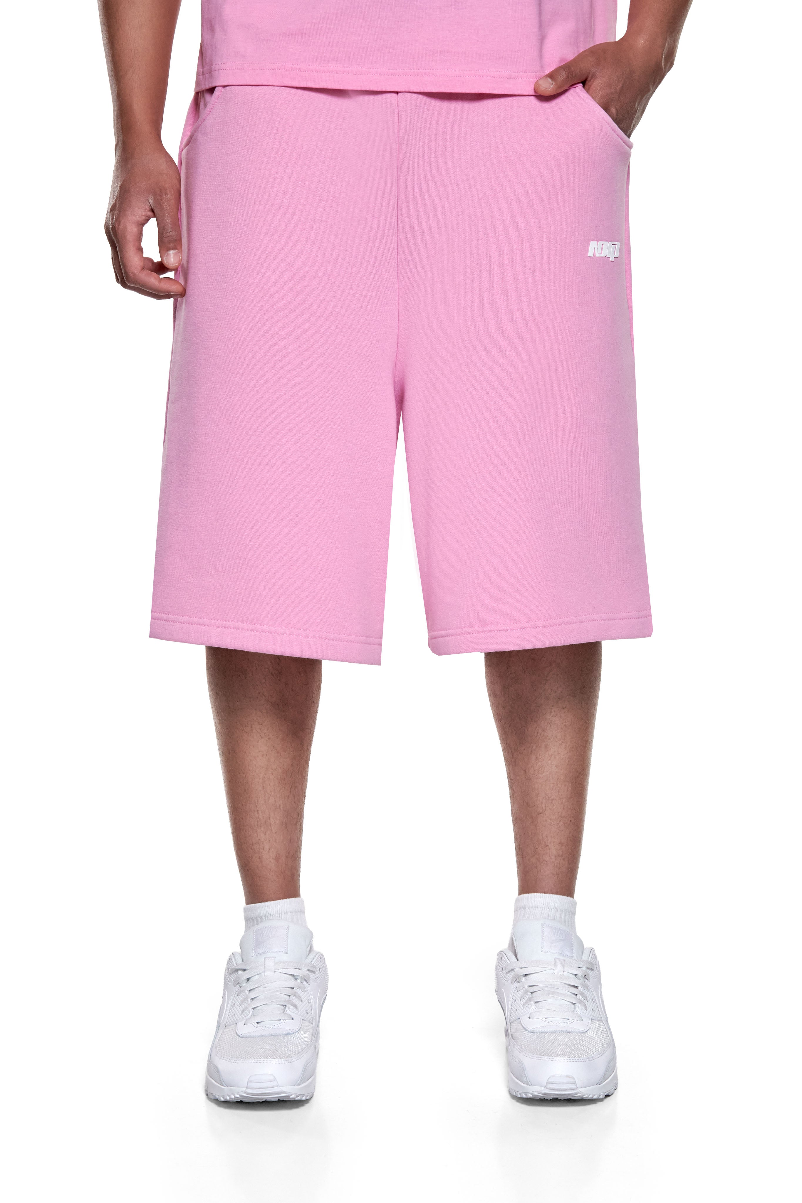 BASIC SWEAT SHORTS PINK