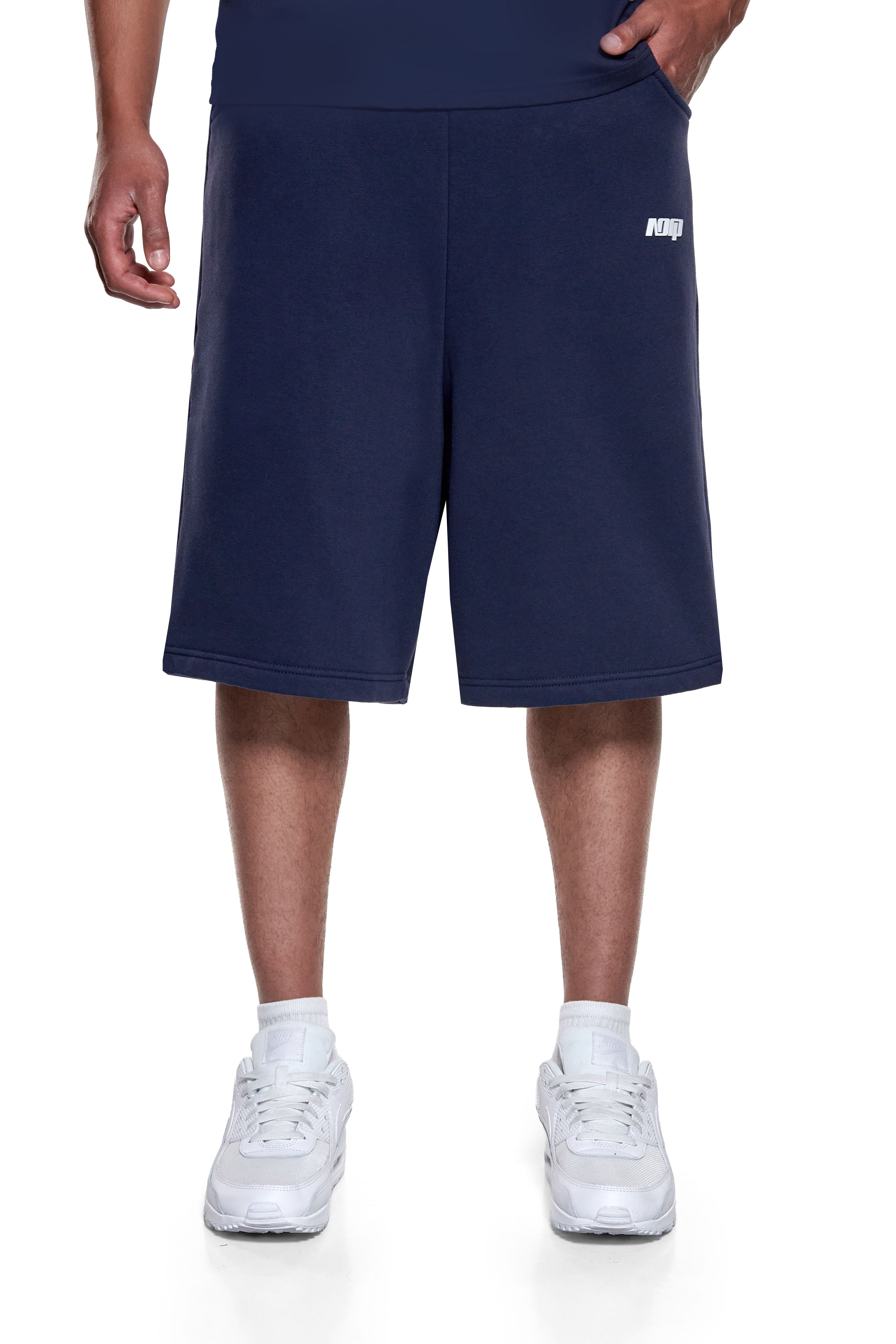 BASIC SWEAT SHORTS SPACE BLUE