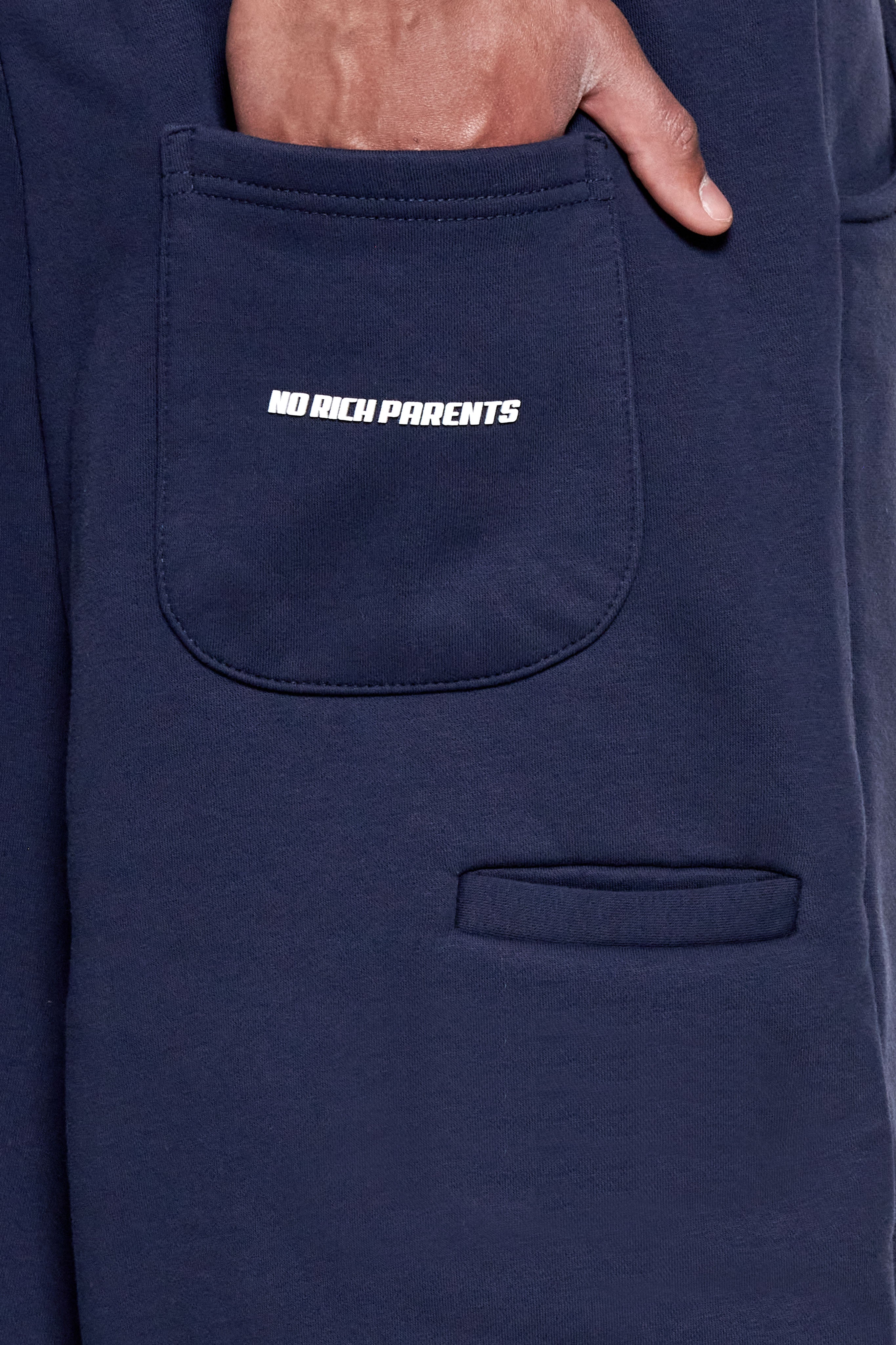 BASIC SWEAT SHORTS SPACE BLUE